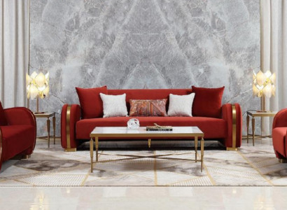 Sofagarnitur 321 Sitzer Set Design Sofa Couchen Couch Luxus Gruppe Polster Neu